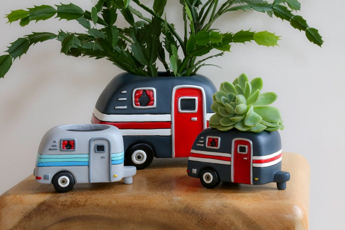 caravan plant pot Allen Designs Caravan Planter