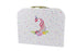 Deluxe Unicorn Tin Tea Set in Suitcase 18pc