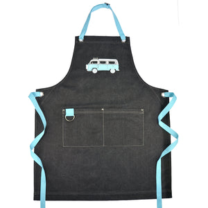 Van Go Embroidered Aprons | Various Caravan Themed Designs & Colours