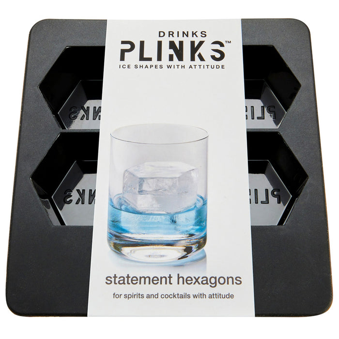DrinksPlinks Ice Shapes | Hexagons