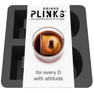 DrinksPlinks Ice Shapes | Letter D