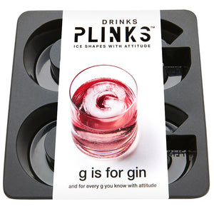 DrinksPlinks Ice Shapes | Letter G