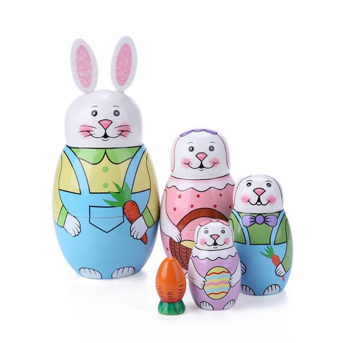 Nesting Dolls | Bunny Rabbit Easter Family