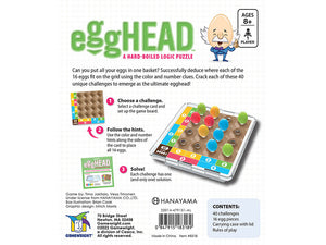 EggHead A Hard Boiled Logic Puzzle