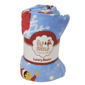 The Elf on the Shelf | Snowflake Fleece Blanket