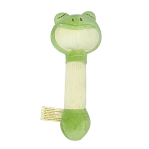 MiYim Organic Stick Rattle | Frog