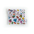Ouchie Pouchie cold pack with colourful camping and adventure illustrations on white — Adventure Awaits