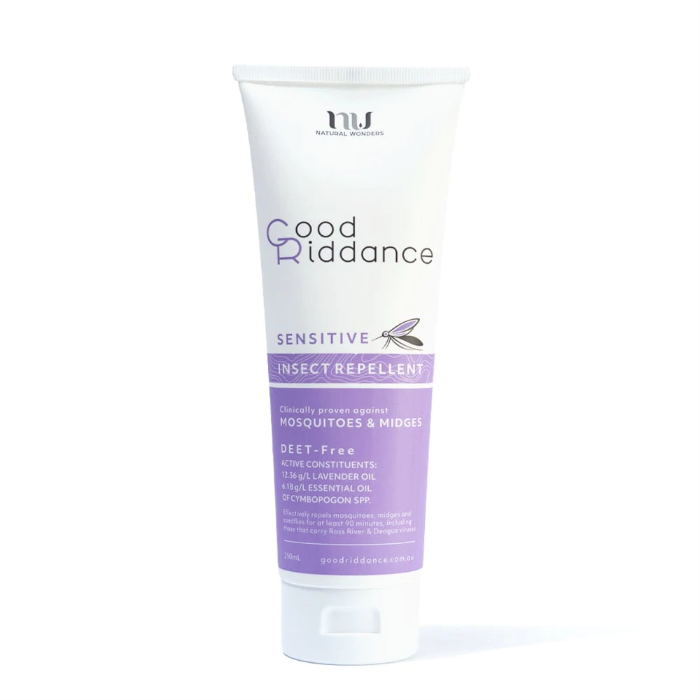 Good Riddance Sensitive insect repellent cream tube for mosquitoes and midges — Adventure Awaits