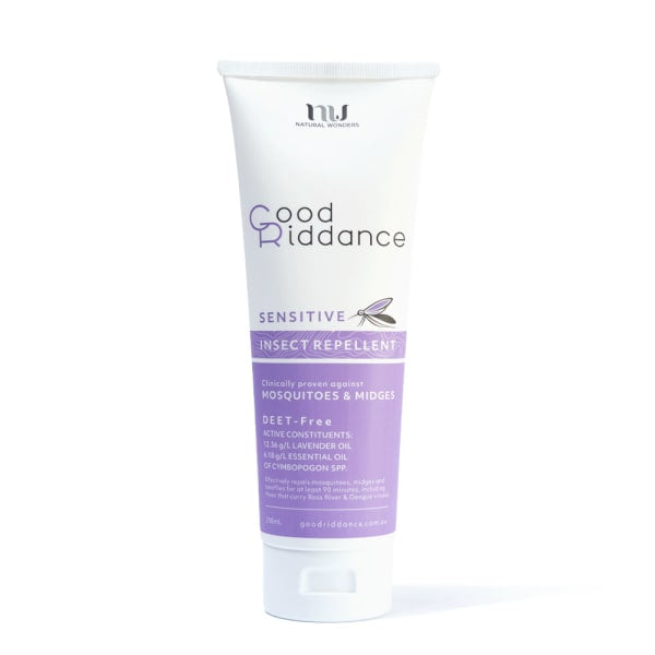 Adventure Awaits Good Riddance 100ml Sensitive insect repellent cream tube for mosquitoes and midges — Adventure Awaits