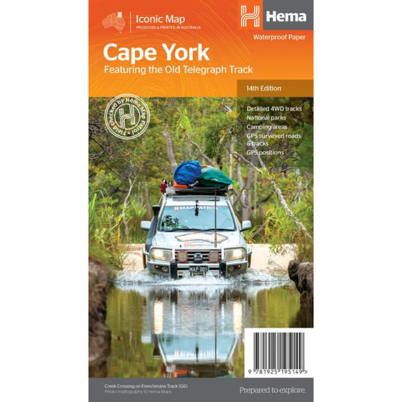 Hema Maps | Cape York Incl. The Telegraph Track