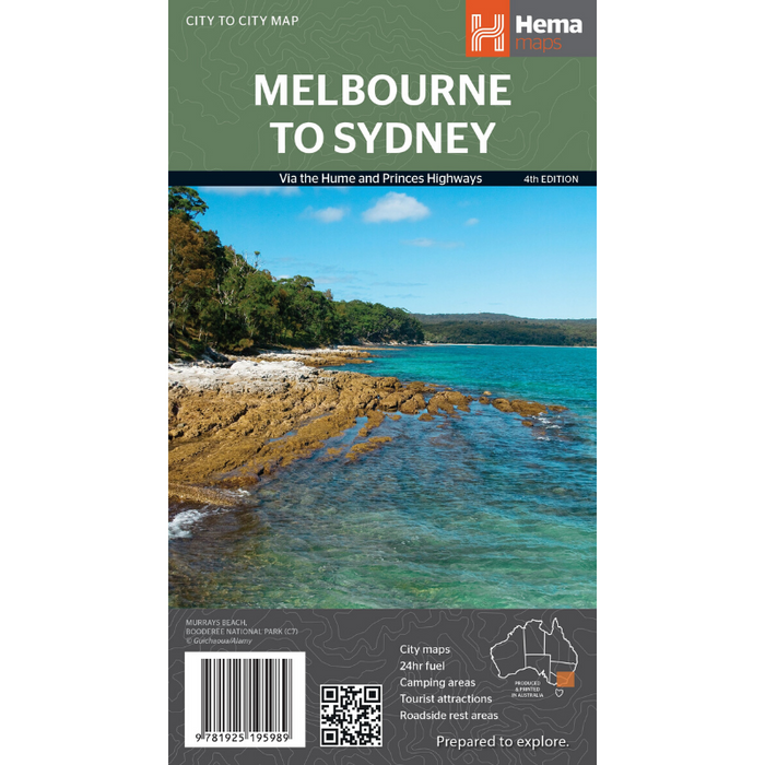 Hema Maps | Melbourne to Sydney City To City
