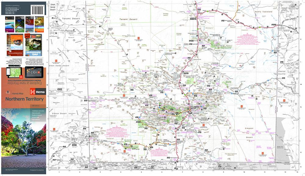 Hema Maps | Northern Territory Handy Map