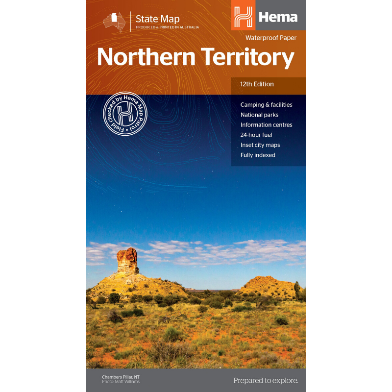 Hema Maps | Northern Territory State Map