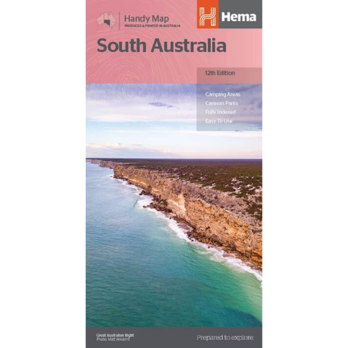 S A Map Hema Maps South Australia | Handy Map | Compact Road Map Of SA