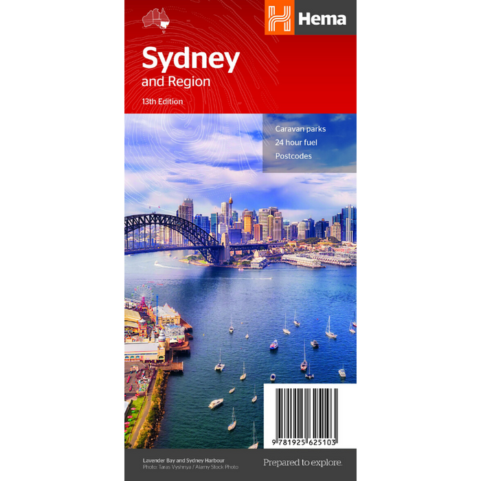 Hema Maps Sydney And Region | Regional Map