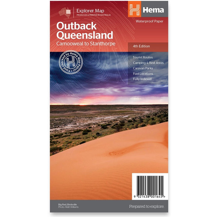Hema Maps Outback Queensland | Explorer Map