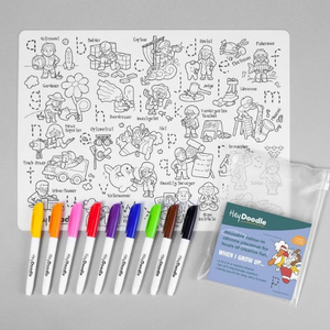 HeyDoodle Silicone Mat - When I Grow Up