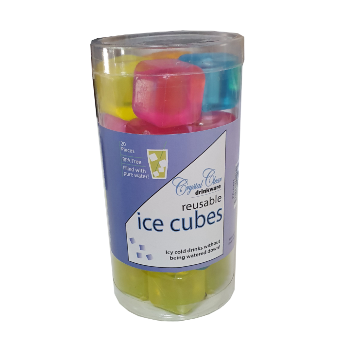 Resuable Ice Cubes 20 Pack Ice Blocks Wine Cool Cold