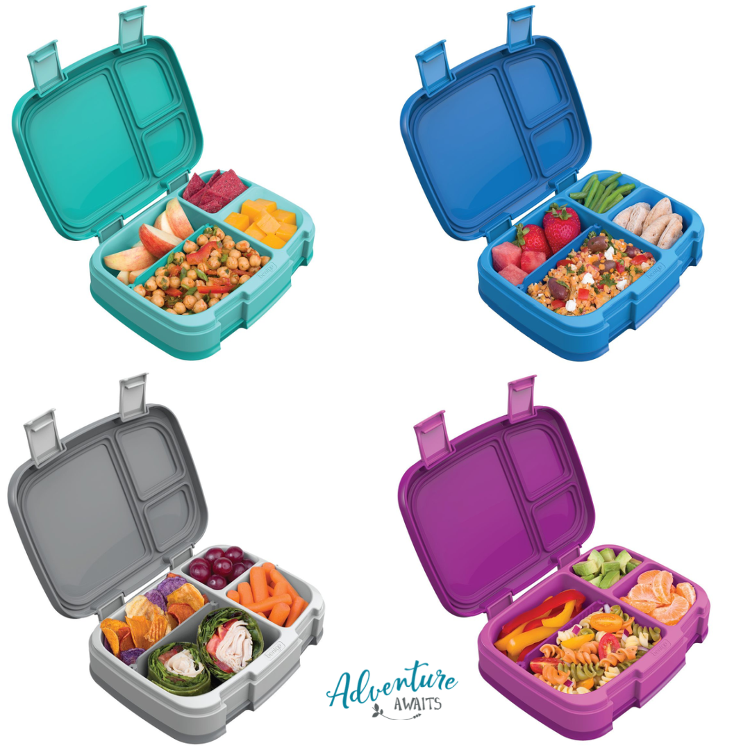 Bentgo Fresh - 4-Compartment Leak-Proof Lunch Box Blue