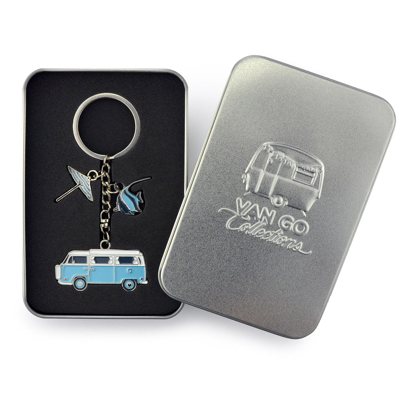 Van Go Caravan Key Rings | Colourful Enamel Keyring Gifts