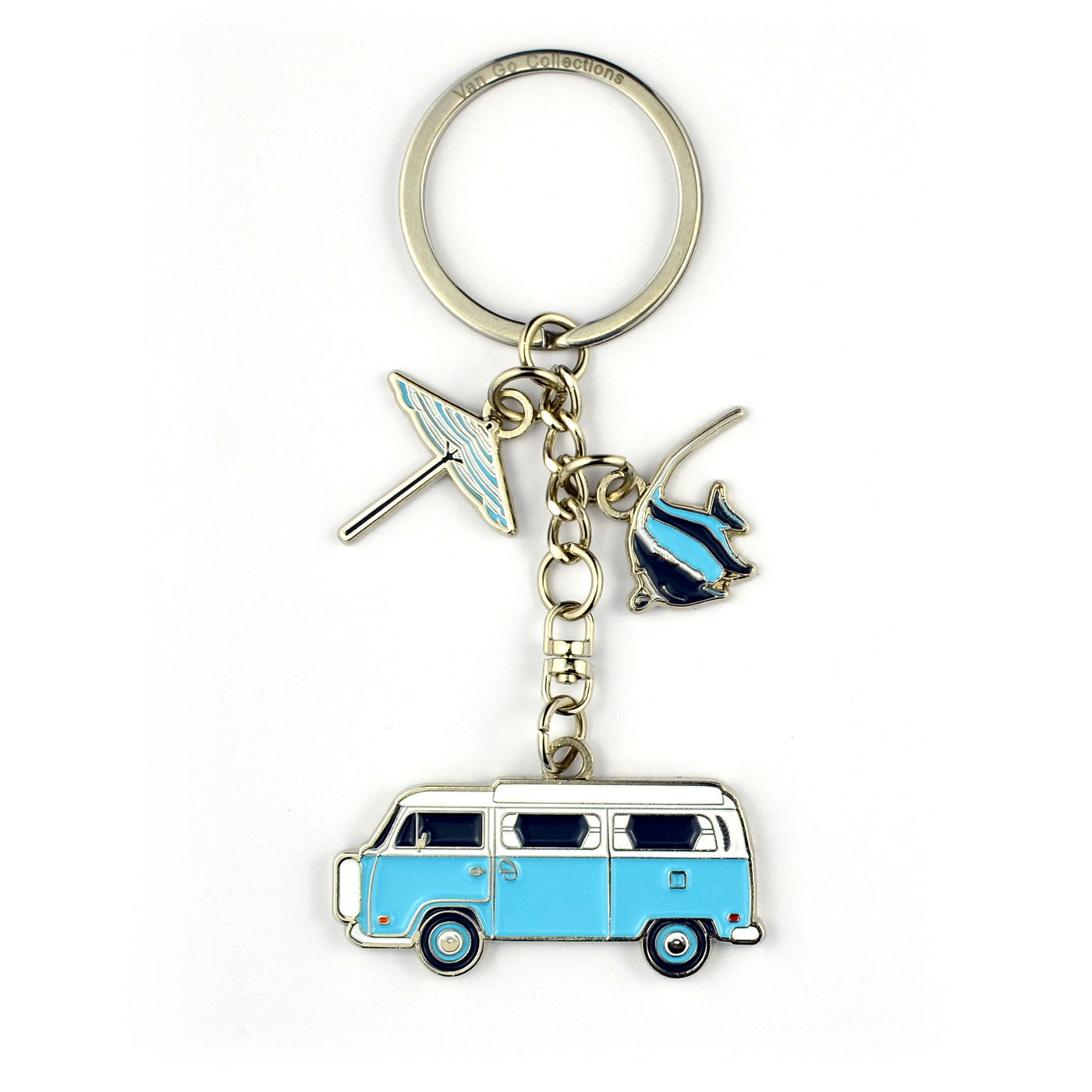 Van Go Caravan Key Rings | Colourful Enamel Keyring Gifts