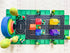 Learn & Grow Magnetic Tile Topper - Road Pack 40 Piece