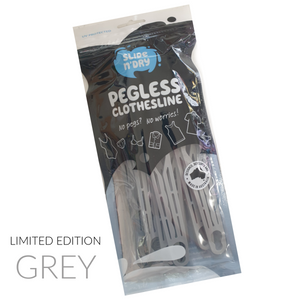 Slide n' Dry Pegless Clothesline| Grey