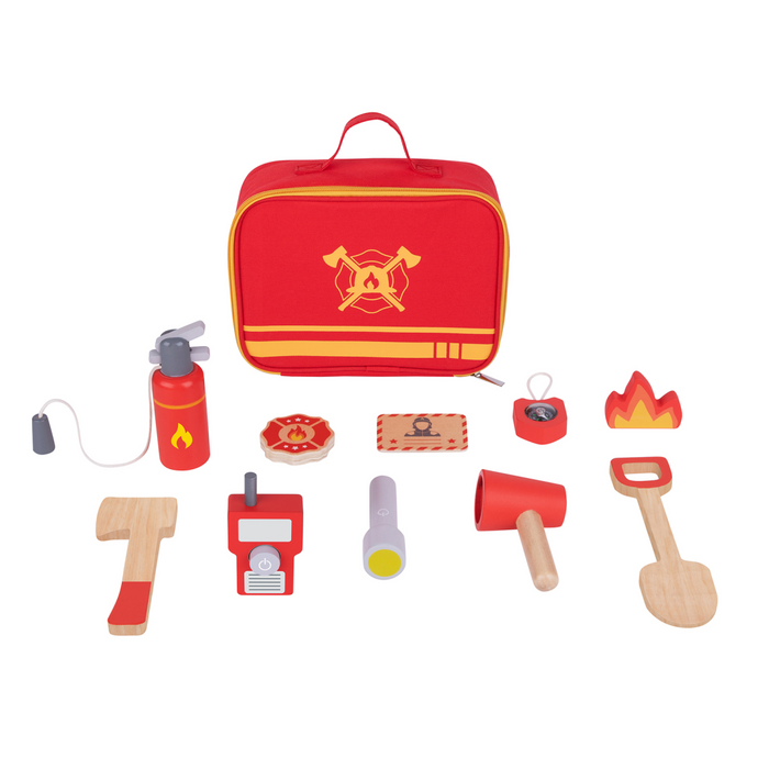 Firefighter Play Set in Carry Bag
