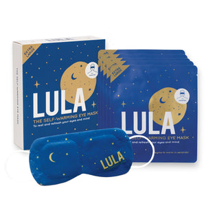 Lula Eye Mask | Extra Large Self-Warming 5 x Masks