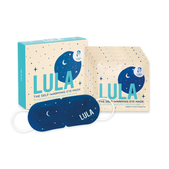 Lula Eye Mask | Jasmine Self-Warming 5 x Masks