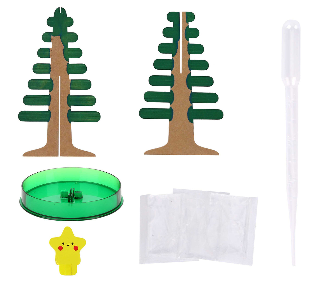Magic Growing Tree Christmas Tree Craft Activity Science Educational