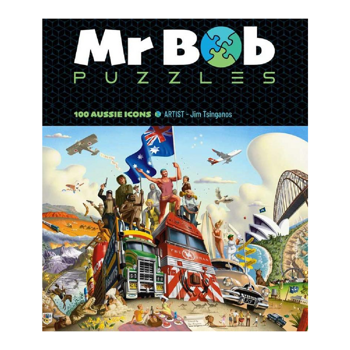 Mr Bob Puzzles | 100 Aussie Icons