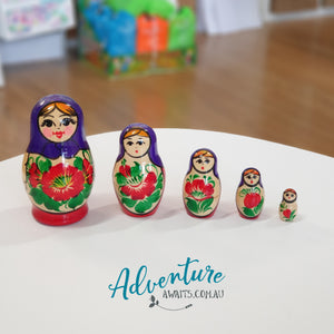 Russian Nesting Dolls | Kirov 5 Set