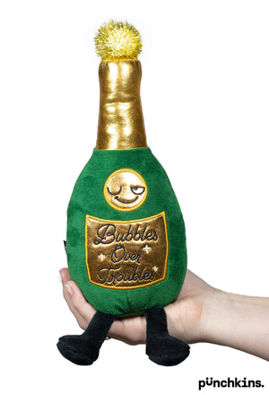 Punchkins | Bubbles Over Troubles Plush Champagne Bottle