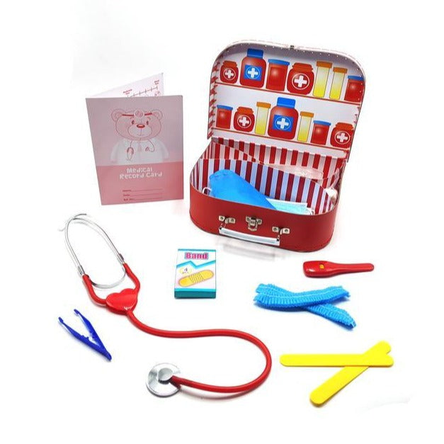 Royal Flying Doctor Service toy medical kit opened with stethoscope and play tools — Adventure Awaits
