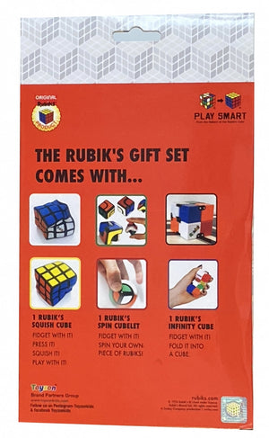 Rubik's Gift Set | Squishy Cube, Infinity Cube & Spin Cublet