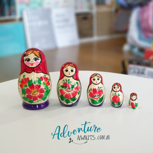 Russian Nesting Dolls | Kirov 5 Set