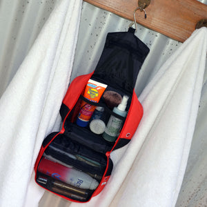 Van Go Toiletry Bag | 'Spring' Mini Red