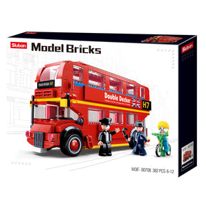 Sluban Bricks | Double Decker London Bus B0708