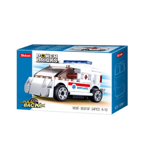 Sluban Bricks Power Bricks | Ambulance B0916F