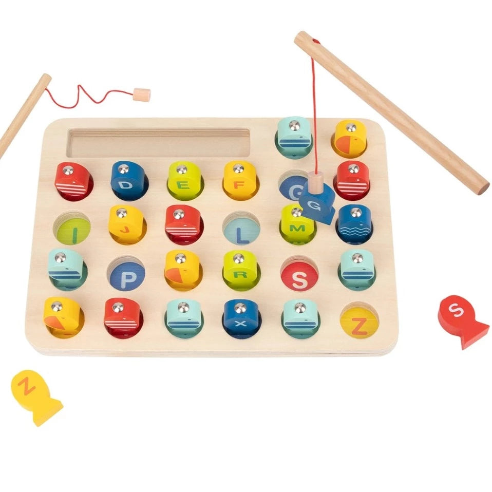 Magnetic Fishing Game with Alphabet