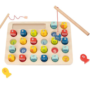 Magnetic Fishing Game with Alphabet