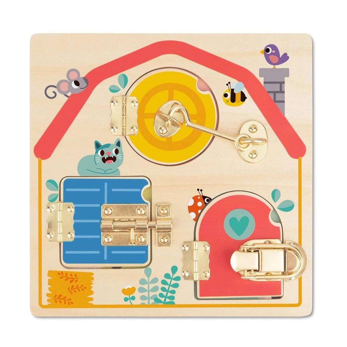 Latches Activity Board