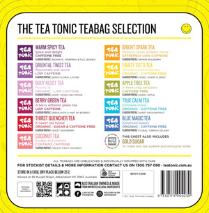 Tea Tonic | Smiley Tea Chest - Fun Fruity Flavours