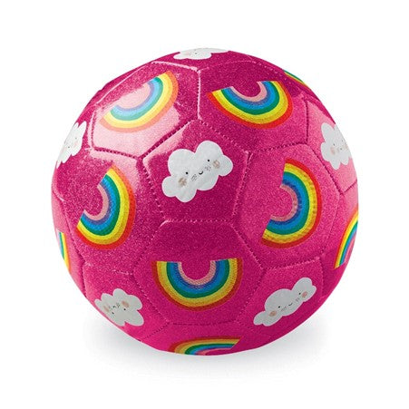 Tiger Tribe Glitter Soccer Ball - Rainbow Size 3