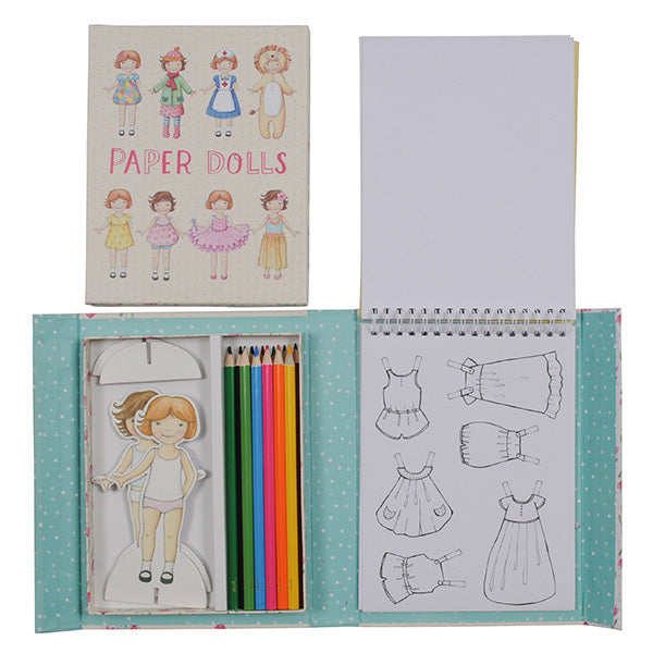 Tiger Tribe Paper Dolls Kit | Vintage