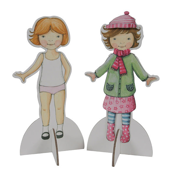 Tiger Tribe Paper Dolls Kit | Vintage