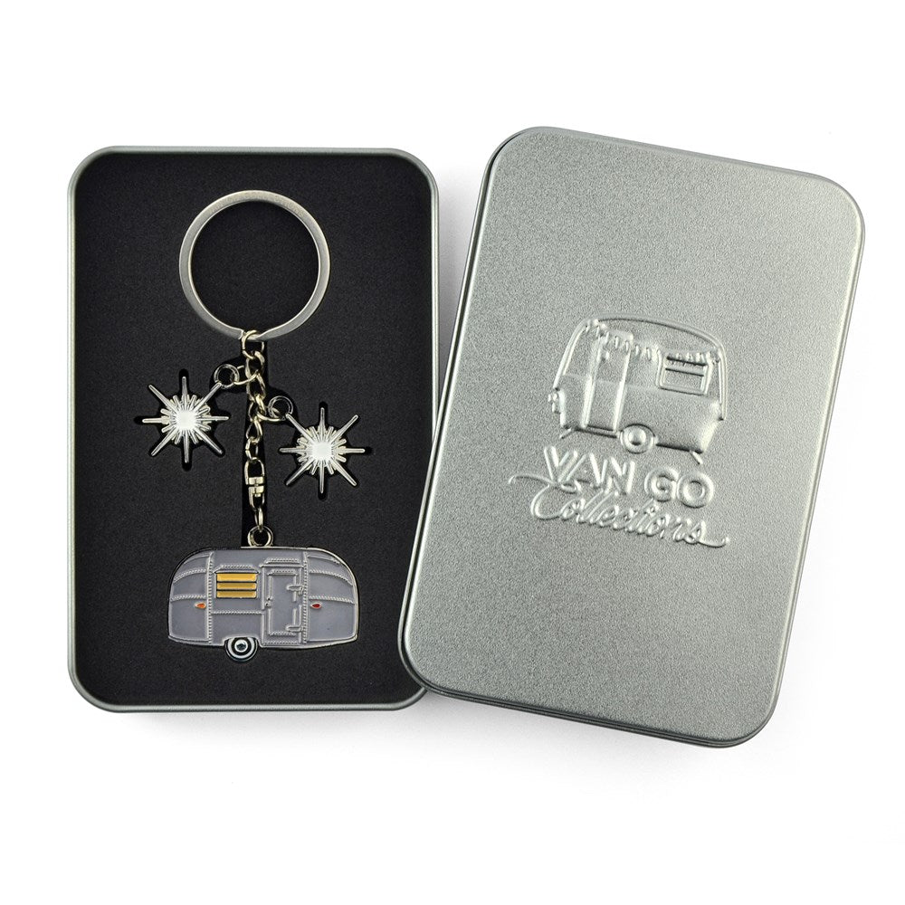 Van Go Key Rings | Various Caravan & RV Themed Designs & Colours