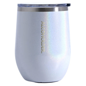 Alcoholder Stemless Insulated Tumbler | Unicorn Sparkles Glitter