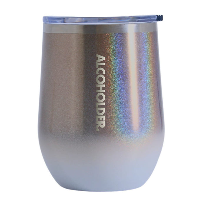Alcoholder Stemless Insulated Tumbler | Fade - White Rose Gold